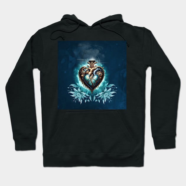 Wonderful elegant steampunk heart. Hoodie by Nicky2342